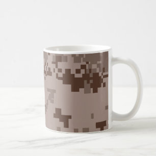 Mug Camouflage du désert du Marpat du Corps des Marine