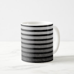 Mug Camouflage Noir Et Gris Tailles De Ligne Texturées