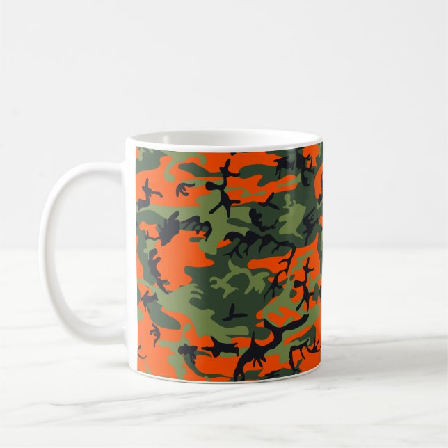 Mug Camouflage orange (Gauche)
