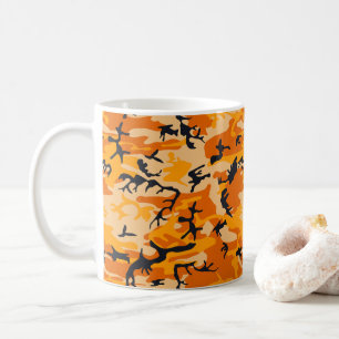 Mug Camouflage orange, Militaire, Armée