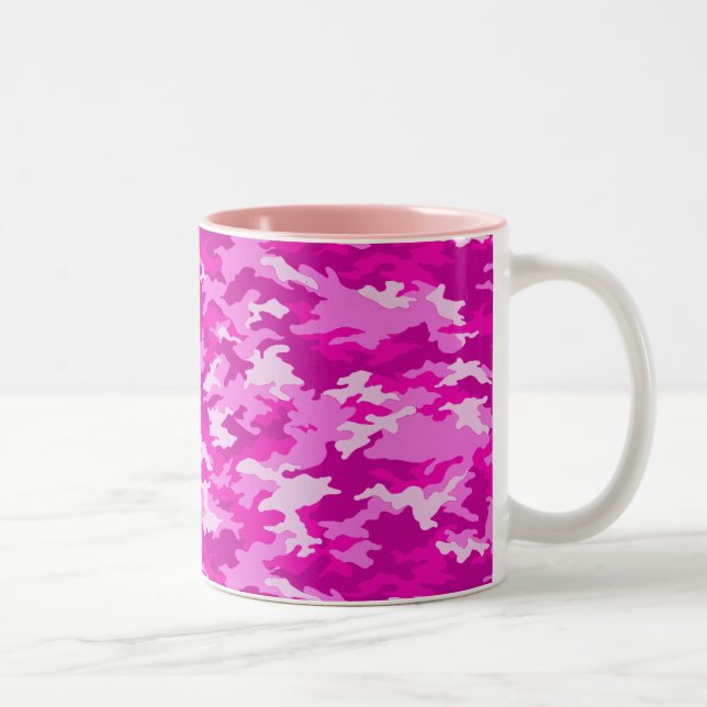 Mug Camouflage rose (Droit)