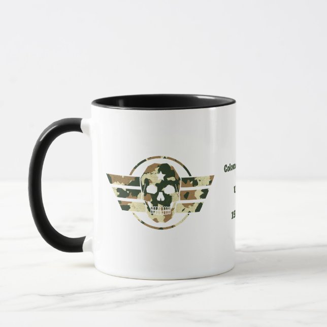 Mug Camouflage Skull | Military Pride Veteran  Coffee (Gauche)