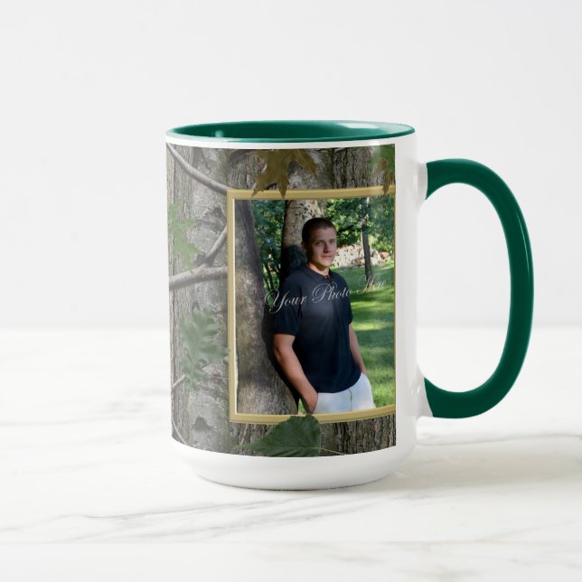 Mug Camouflage Woodland Photo (Droite)