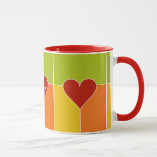 Mug Camouflages monogrammes personnalisés Motif du coe