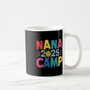 Mug Camp de Nana 2025 Vacances familiales Équipe de ca