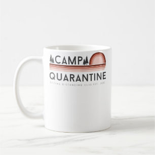 Mug Camp de quarantaine drôle distanciation sociale