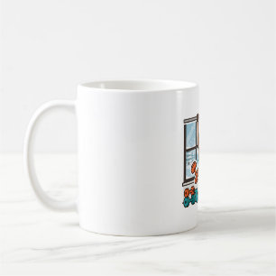 Mug Camp d'entraînement de renne, drôle d'art de Noël