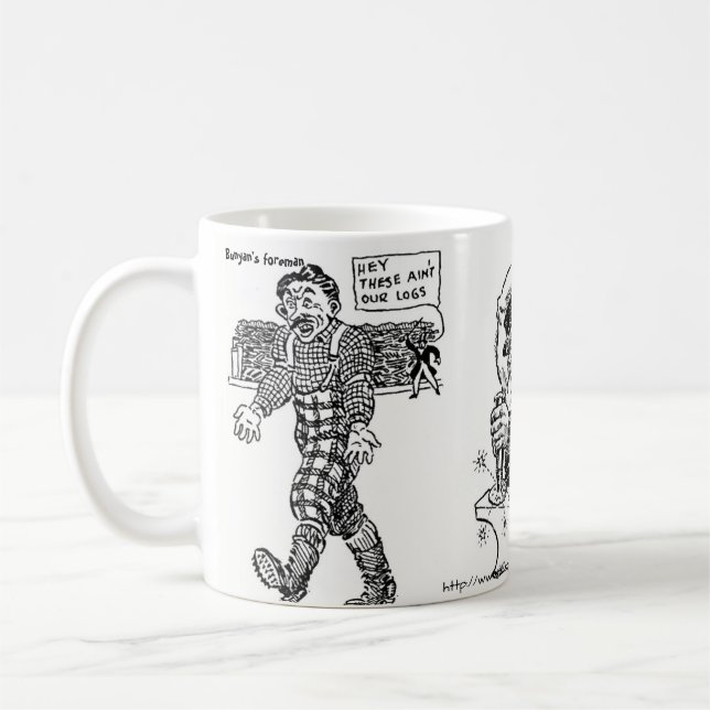 Mug "Camp du rondin de Paul Bunyan " (Gauche)
