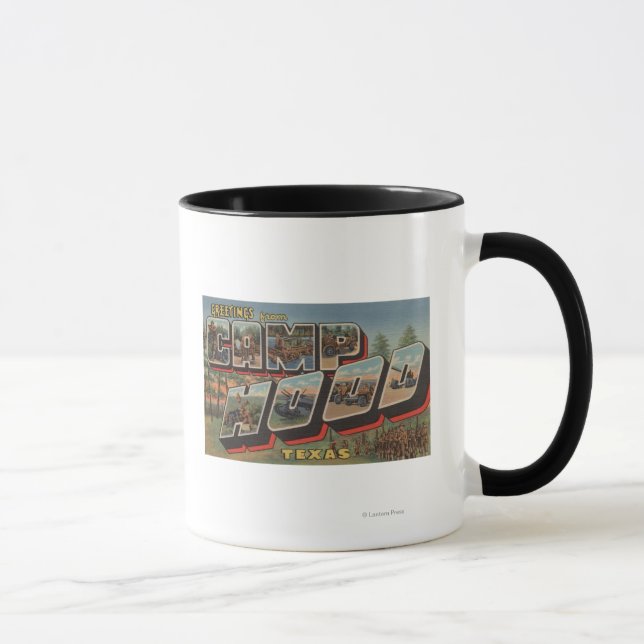 Mug Camp Hood, Texas - Scènes de grandes lettres (Droite)