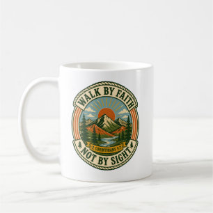 Mug Campagne chrétienne vintage rétro Écriture