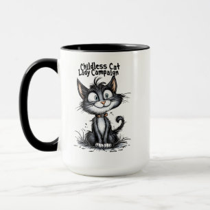 Mug Campagne de la Dame des Chats sans Enfants