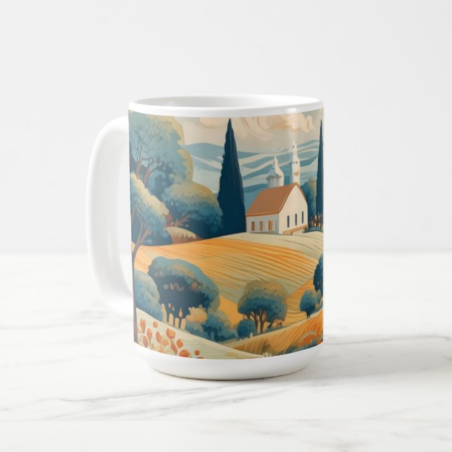 Mug Campagne française (Devant gauche)