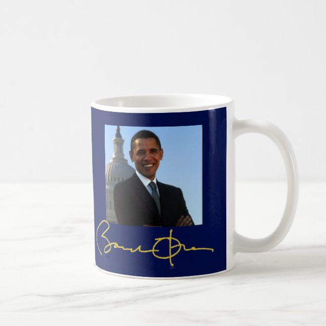 Mug Campagne politique du Président Barack Obama (Droite)