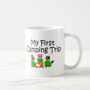 Mug Campant mes premières vacances en camping