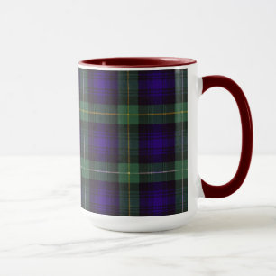 Mug Campbell de tartan d'écossais de plaid de clan