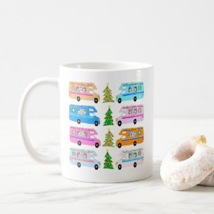 Mug Campers de Noël mignons Campers Vintage RV Motorho
