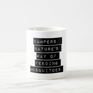 Mug Campers Natures Mode D'Alimentation Moustiques