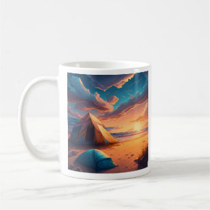 Mug Camping au lever du soleil