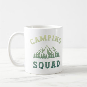 Mug Camping Camping Camping Montagnes Extérieur