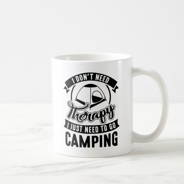 Mug Camping de thérapie (Droite)