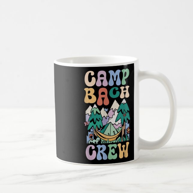 Mug Camping enterrement de vie de jeune fille camp Bac (Droite)