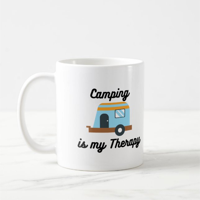 Mug Camping est ma thérapie (Gauche)