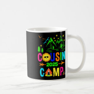 Mug Camping familial Vacances été Équipe Cousin Camp 2