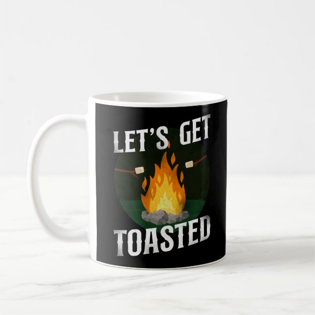 Mug Camping Feu De Campement Grillé (Gauche)
