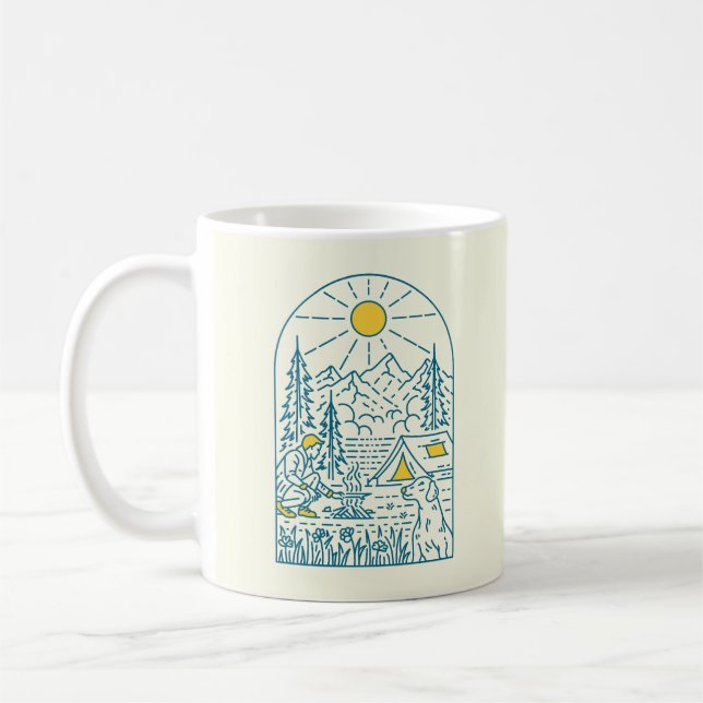 Mug Camping Life 2 (Gauche)