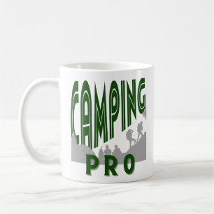 Mug Camping pro print pour lui - camper professionnel