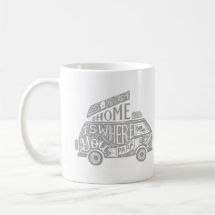 Mug Camping Van Life amusant Citation Inspirationnelle