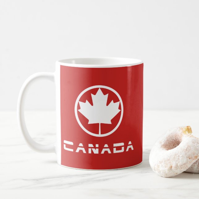 Mug Canada (Avec donut)