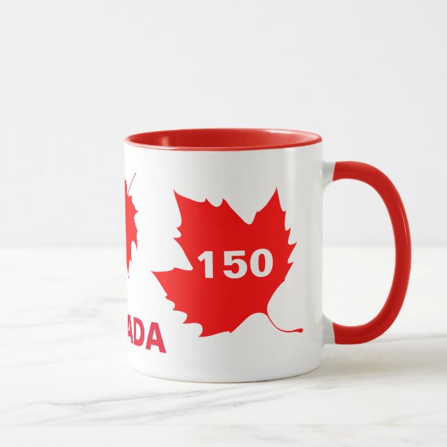 Mug Canada 150 ans anniversaire unique (Droite)