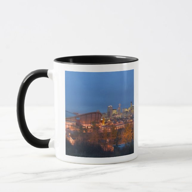 Mug Canada, Alberta, Calgary : Skyline de la ville dep (Gauche)