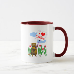 Mug Canada Beaver Loves Québec