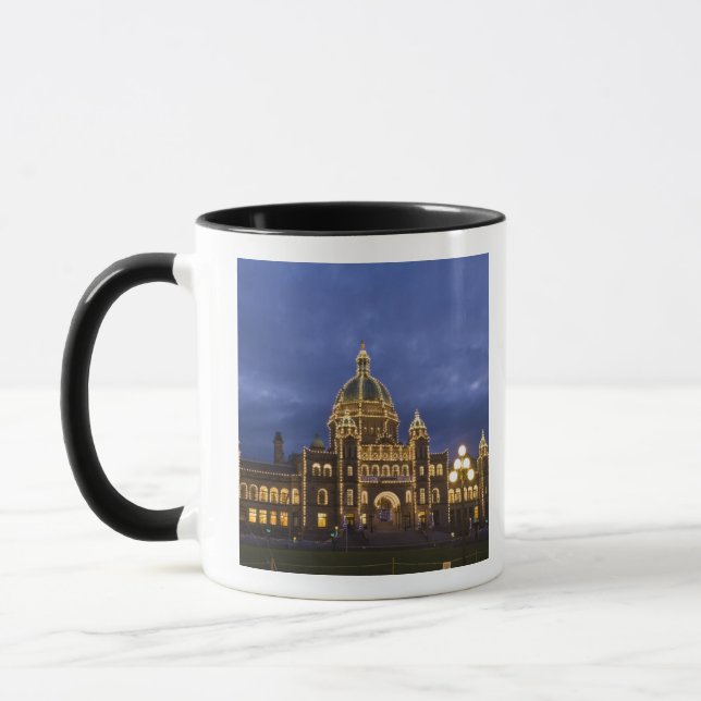 Mug CANADA, Colombie-Britannique, Victoria. Soir, (Gauche)