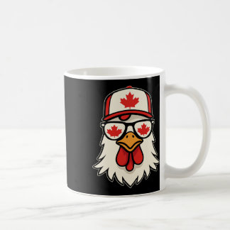 Mug Canada Day Canadian Flag Maple Leaf Chicken Sungle