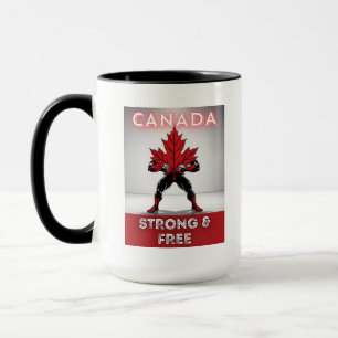 Mug Canada Fort et libre