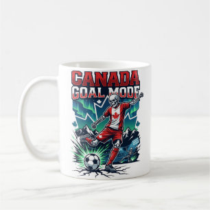 Mug Canada Mode de but squelette attaquant nations dyn