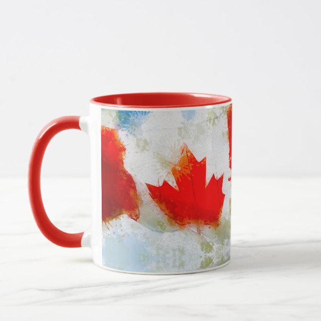 Mug Canada Mon Canada (Drapeau canadien) (Gauche)