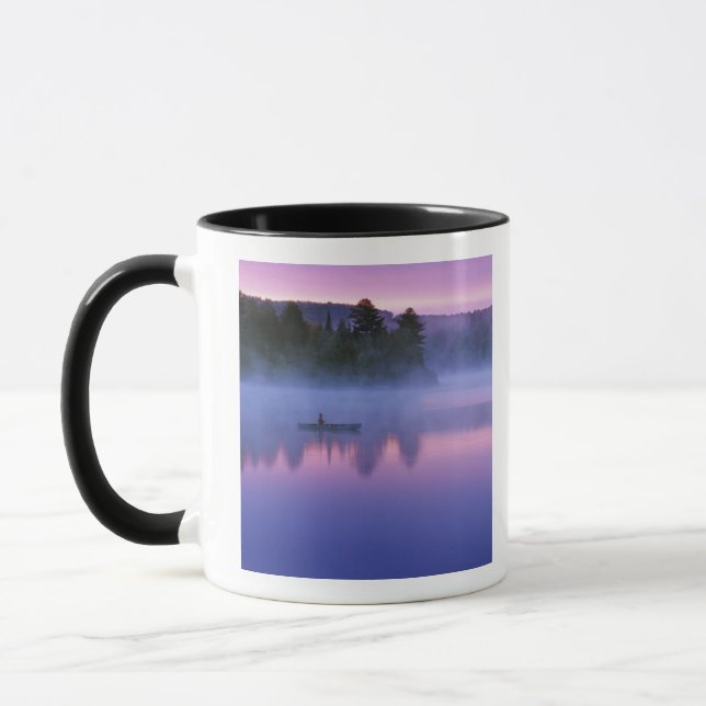 Mug Canada, Ontario, Parc Algonguin, Canoeist, (Gauche)