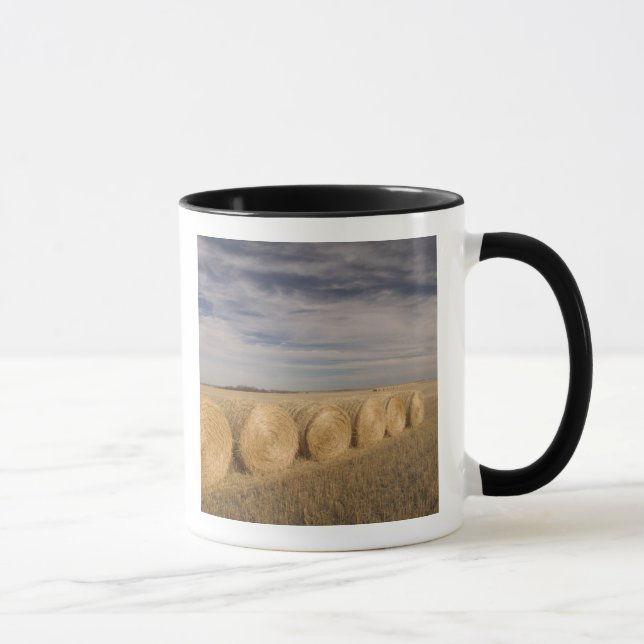 Mug Canada, Saskatchewan, Craik : Roulements de foin / (Droite)