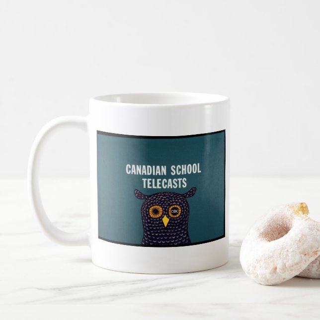 Mug Canadian School Telecasts (années 1984) (Avec donut)