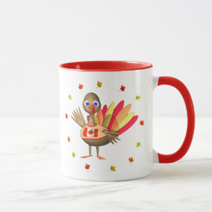 Mug Canadian Thanksgiving Baby Turkey