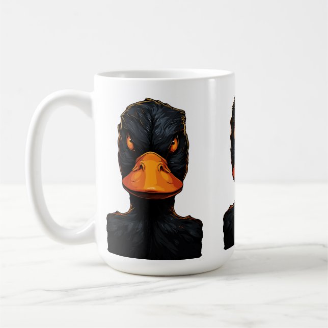 Mug Canard à vapeur - Gras et frappant (Gauche)