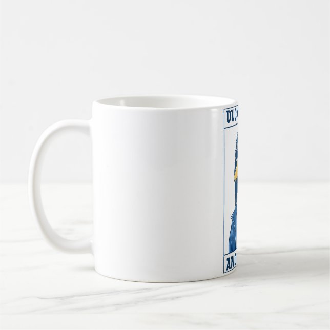 Mug Canard autour et découvrez (Gauche)