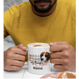 Mug Canard Beagle café Mug, Coupe
