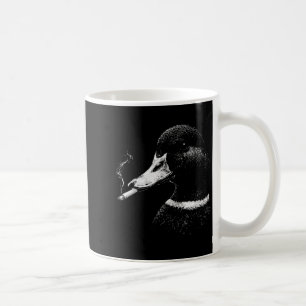 Mug Canard colvert de chasse de canard fumeur drôle fu