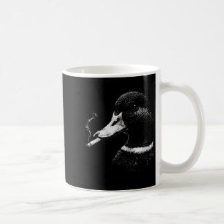 Mug Canard colvert de chasse de canard fumeur drôle fu