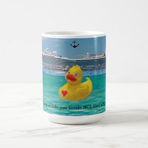 Mug Canard de croisière customisé pour adultes